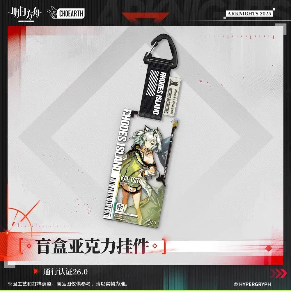 Arknights Authorization Pass Series 26.0 Acrylic Keychain Mystery Box - Image 3