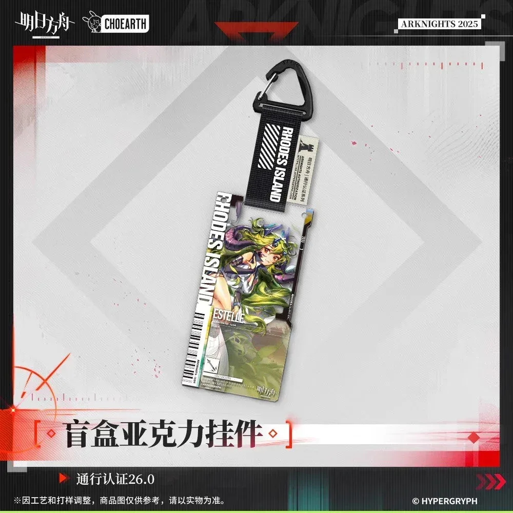 Arknights Authorization Pass Series 26.0 Acrylic Keychain Mystery Box - Image 4