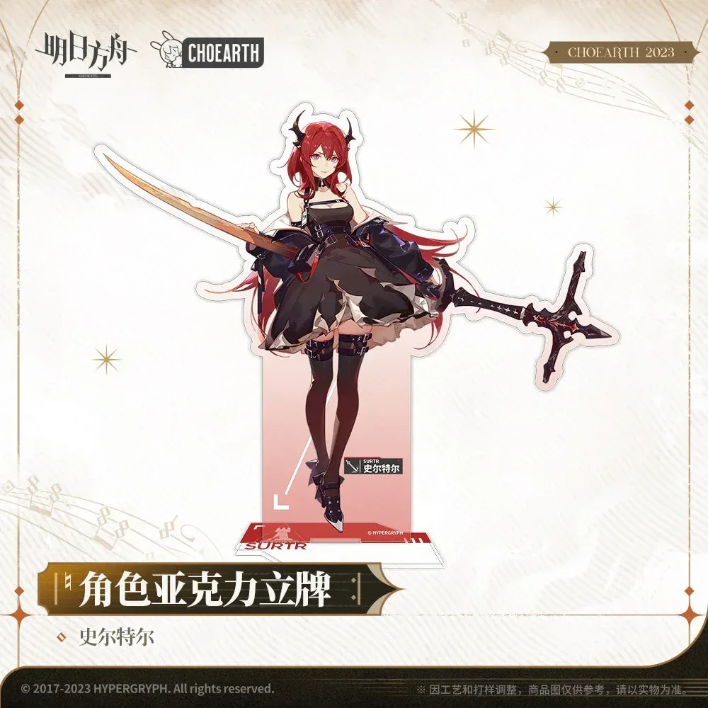 Arknights Character Acrylic Stand (Ebenholz / Surtr) - Image 3