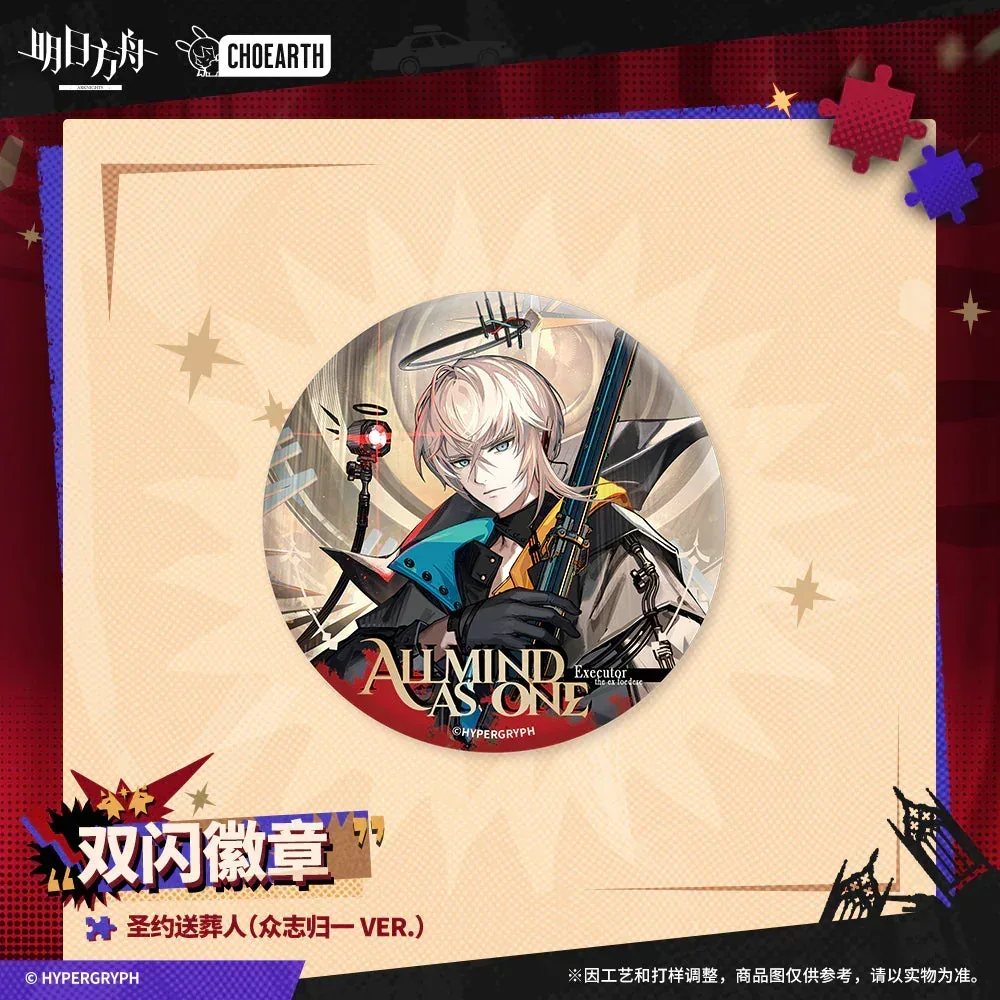 Arknights Glittering Shikishi Badge (Virtuosa / Executor the Ex Foedere / Texas the Omertosa / Warmy / Sussurro / Lessing) - Image 3