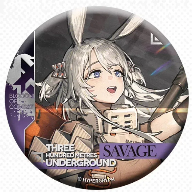 Arknights Glittering Shikishi Badge (Muelsyse / Thorns / Ines / Savage) - Image 7