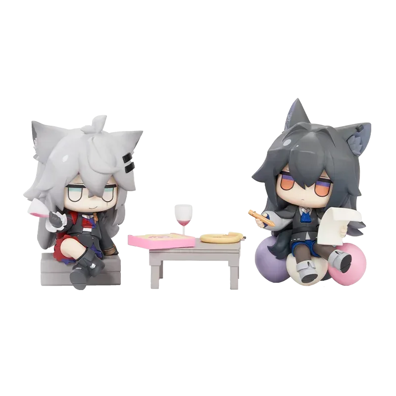 Arknights Party Chibiz Series Figure (Lappland the Decadenza, Texas the Omertosa) - Image 4