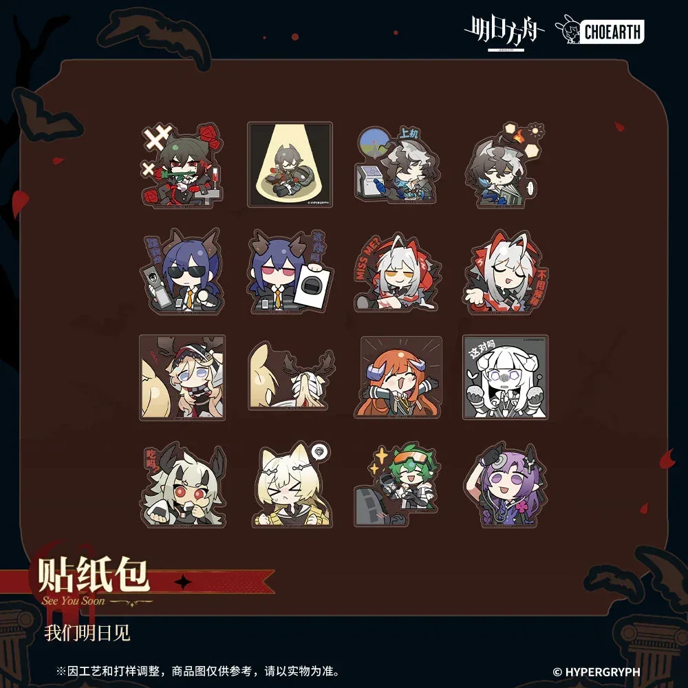 Arknights See You Soon Series Sticker Set - Image 3