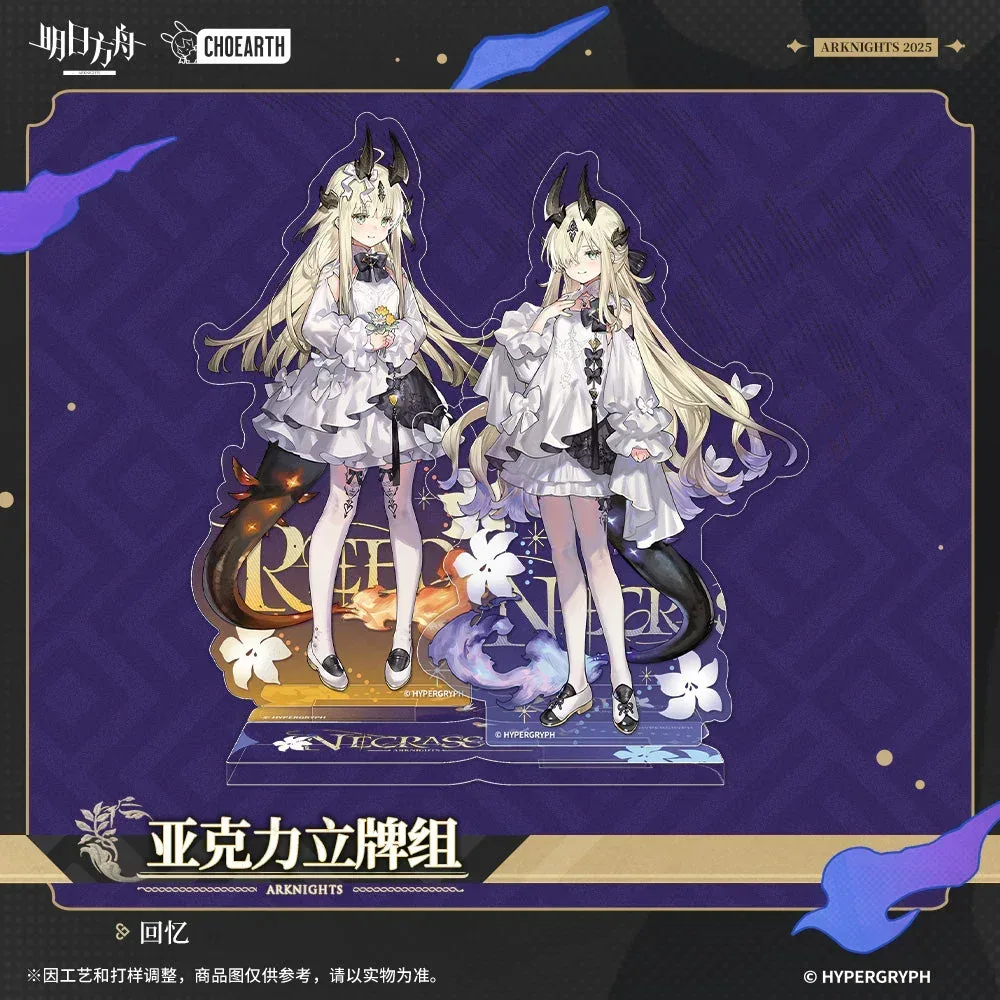 Arknights When Elegies Are Ashes Series Acrylic Stand Set (Necrass & Reed)