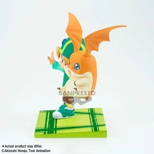 Figure Digimon Adventure DXF Adventure Archives Takeru & Patamon Figure - Image 2
