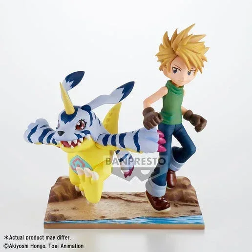 Digimon Adventure DXF Adventure Archives Yamato & Gabumon Figure BANPRESTO