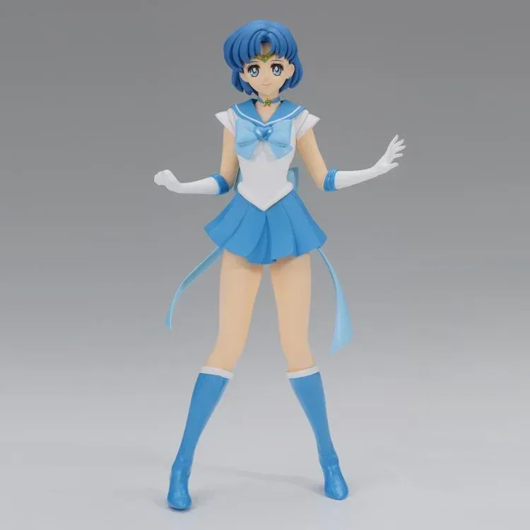 Sailor Moon Eternal: The Movie Glitter & Glamours Super Sailor Mercury Figure - Image 3