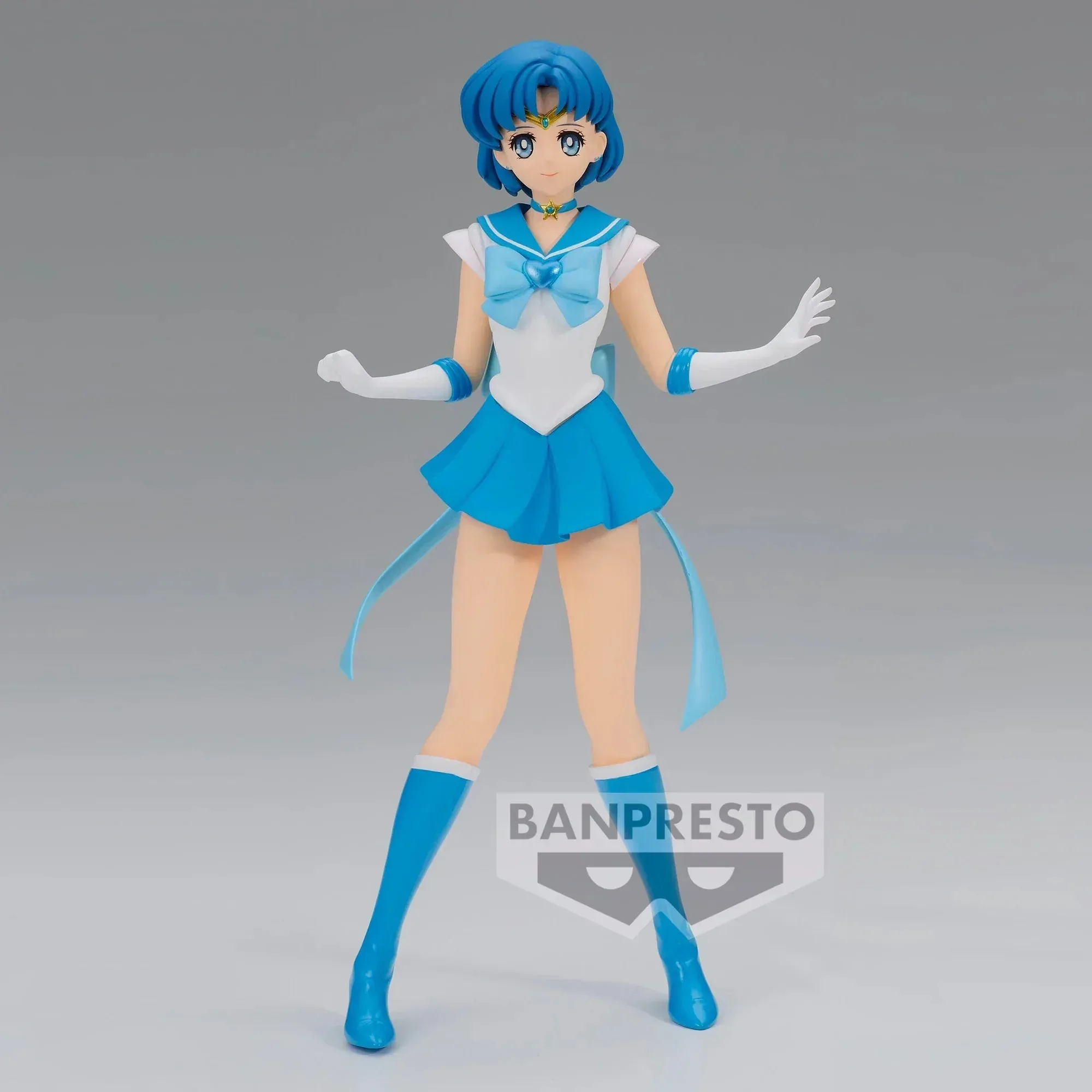 Sailor Moon Eternal: The Movie Glitter & Glamours Super Sailor Mercury Figure - Image 4