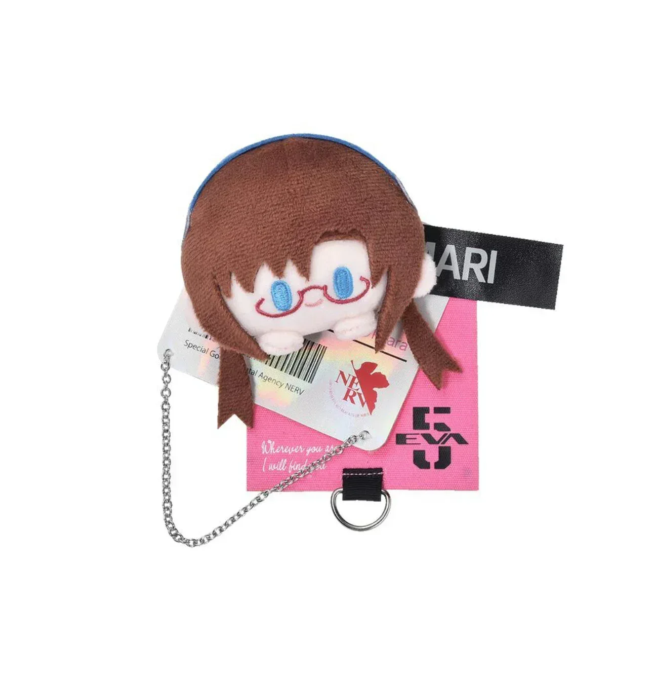 BEMOE Neon Genesis Evangelion Super Cute Plush Badge - Image 4