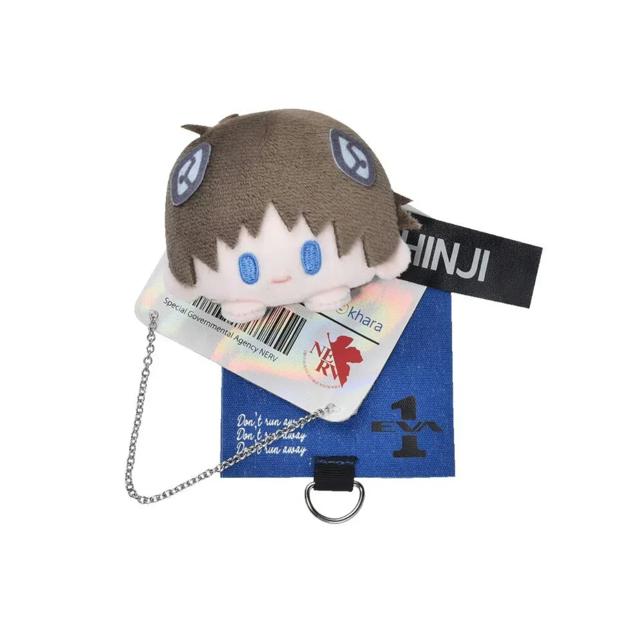 BEMOE Neon Genesis Evangelion Super Cute Plush Badge - Image 5