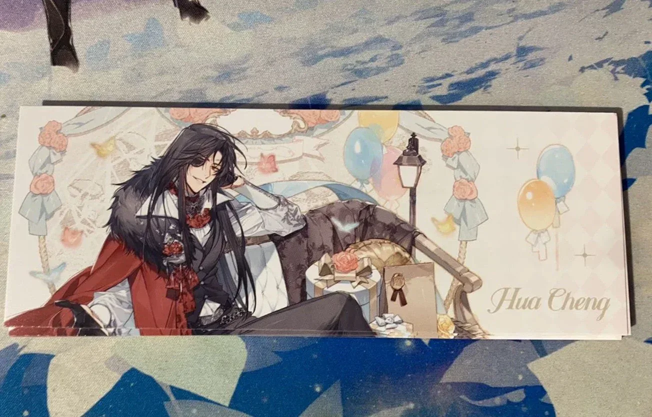 Bilibili Kuji Heaven Official's Blessing Hua Cheng Bookmark (Not For Sale)