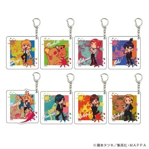 Chainsaw Man 02 / Blind (Mini Character Illustration) Acrylic Keychain Mystery Box (8 Types) - Image 2
