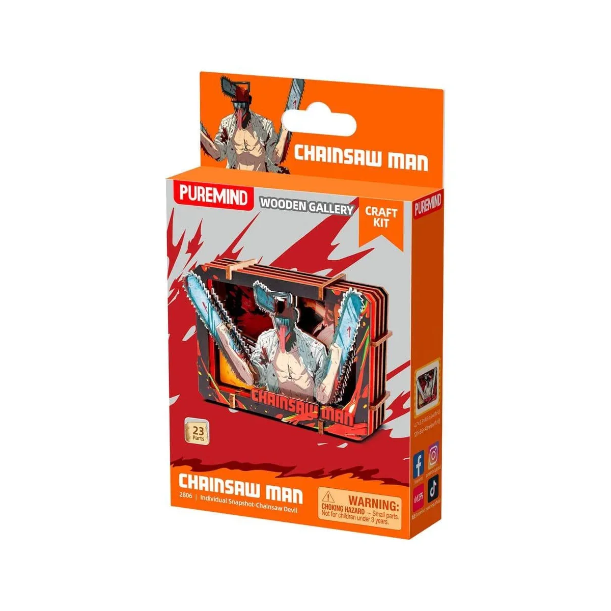 Chainsaw Man Wooden Gallery-S Chainsaw Devil Ornament - Image 2
