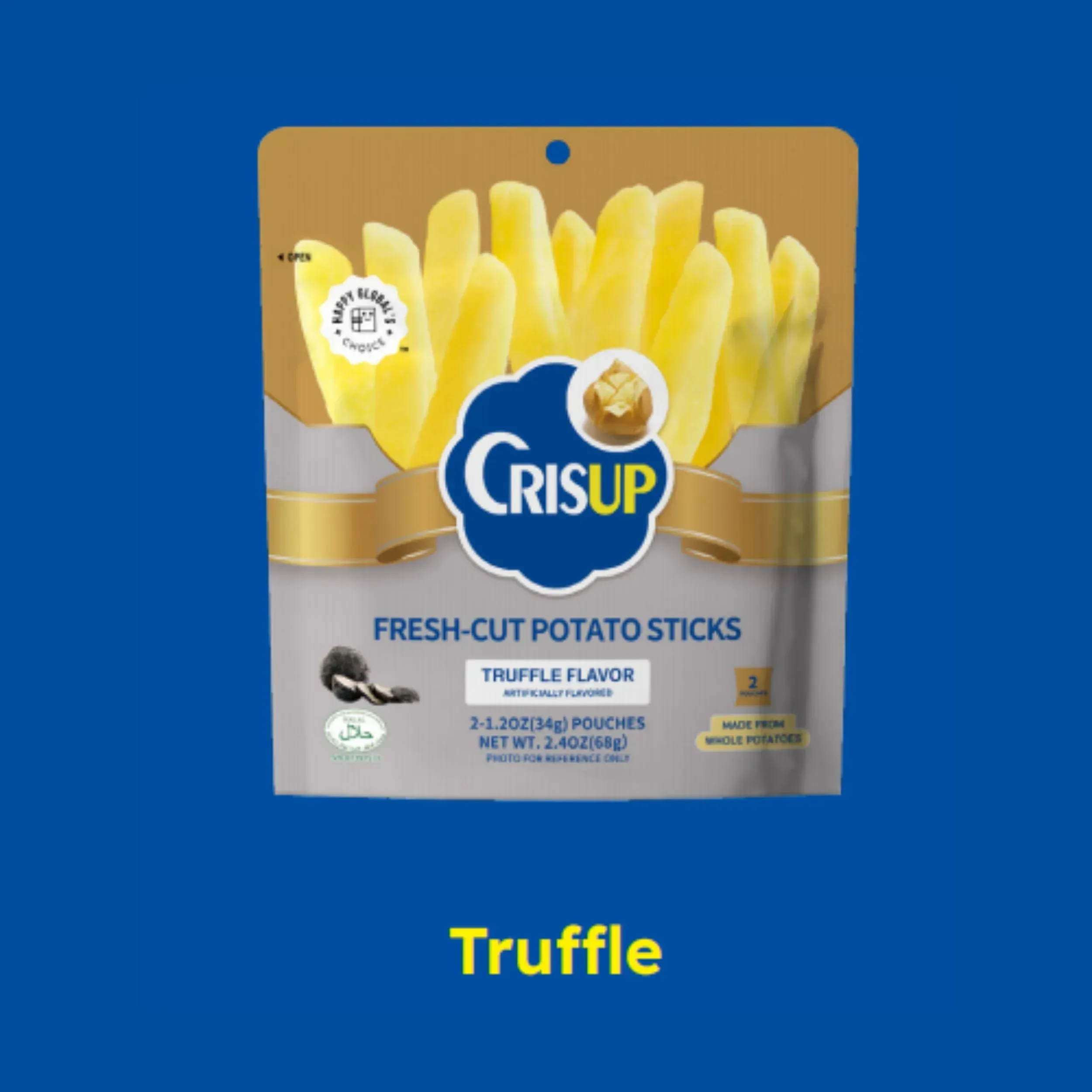 Crisup Fresh Cut Potato Sticks Bag Small Package (6 Flavors) - Image 3