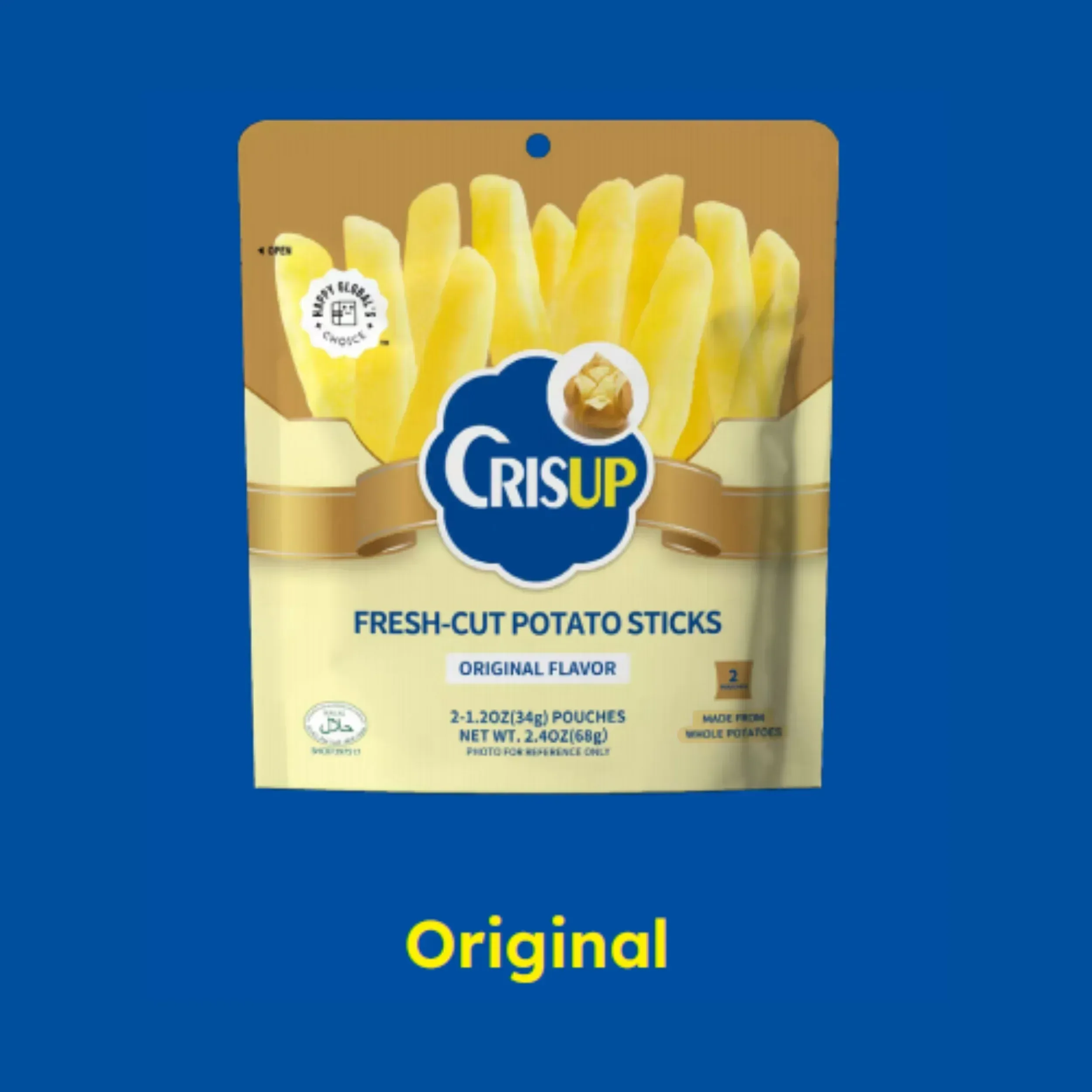 Crisup Fresh Cut Potato Sticks Bag Small Package (6 Flavors) - Image 4
