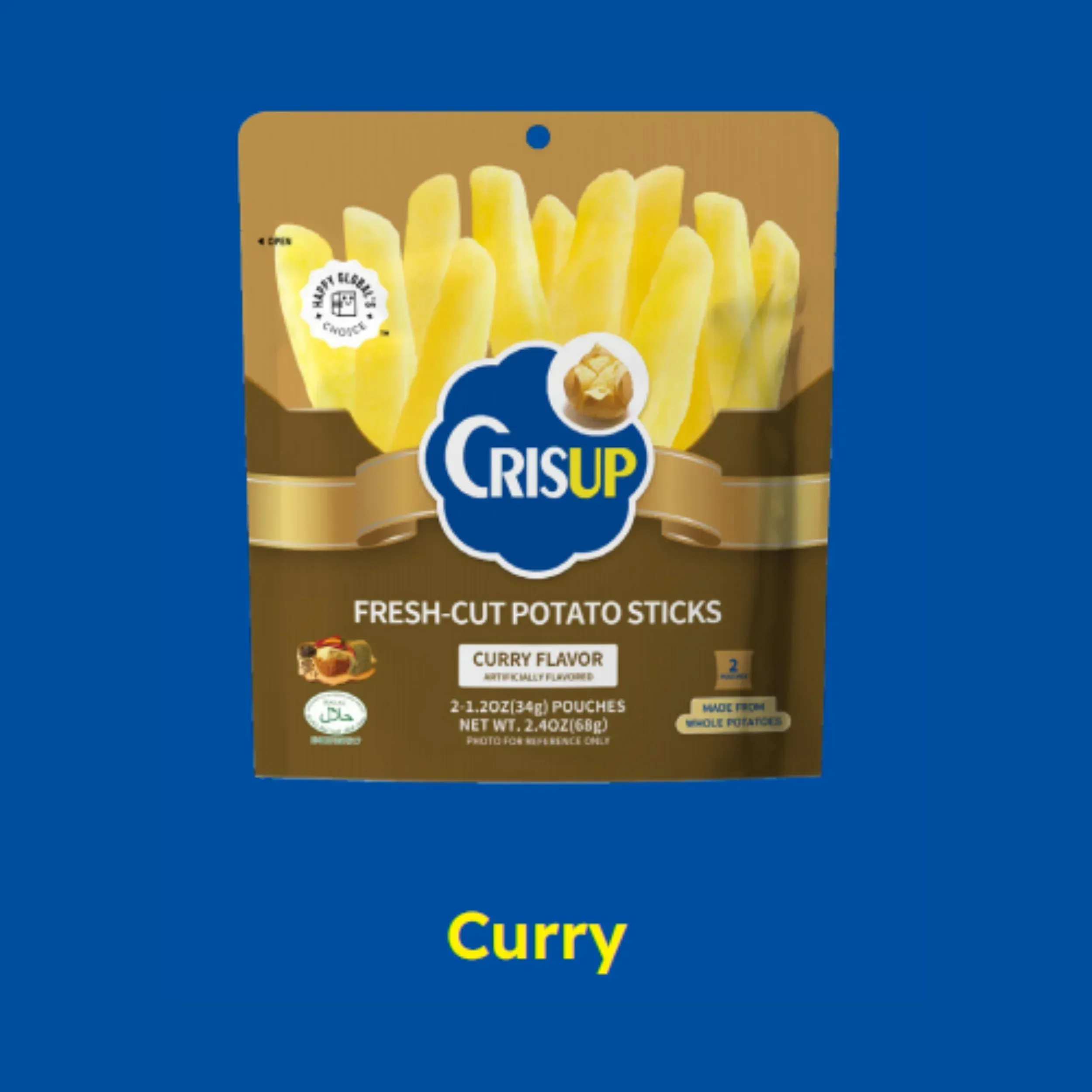 Crisup Fresh Cut Potato Sticks Bag Small Package (6 Flavors) - Image 5