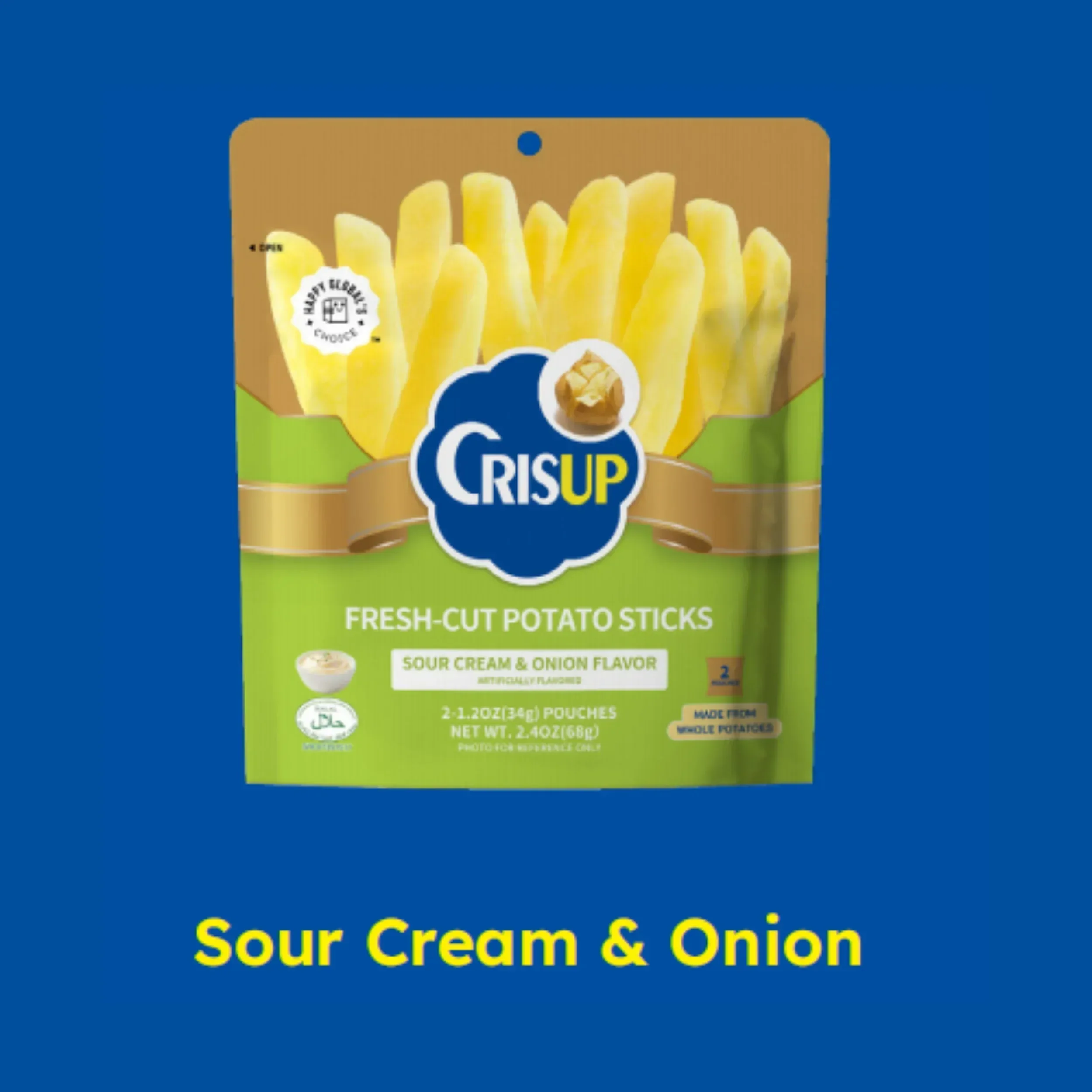 Crisup Fresh Cut Potato Sticks Bag Small Package (6 Flavors) - Image 6