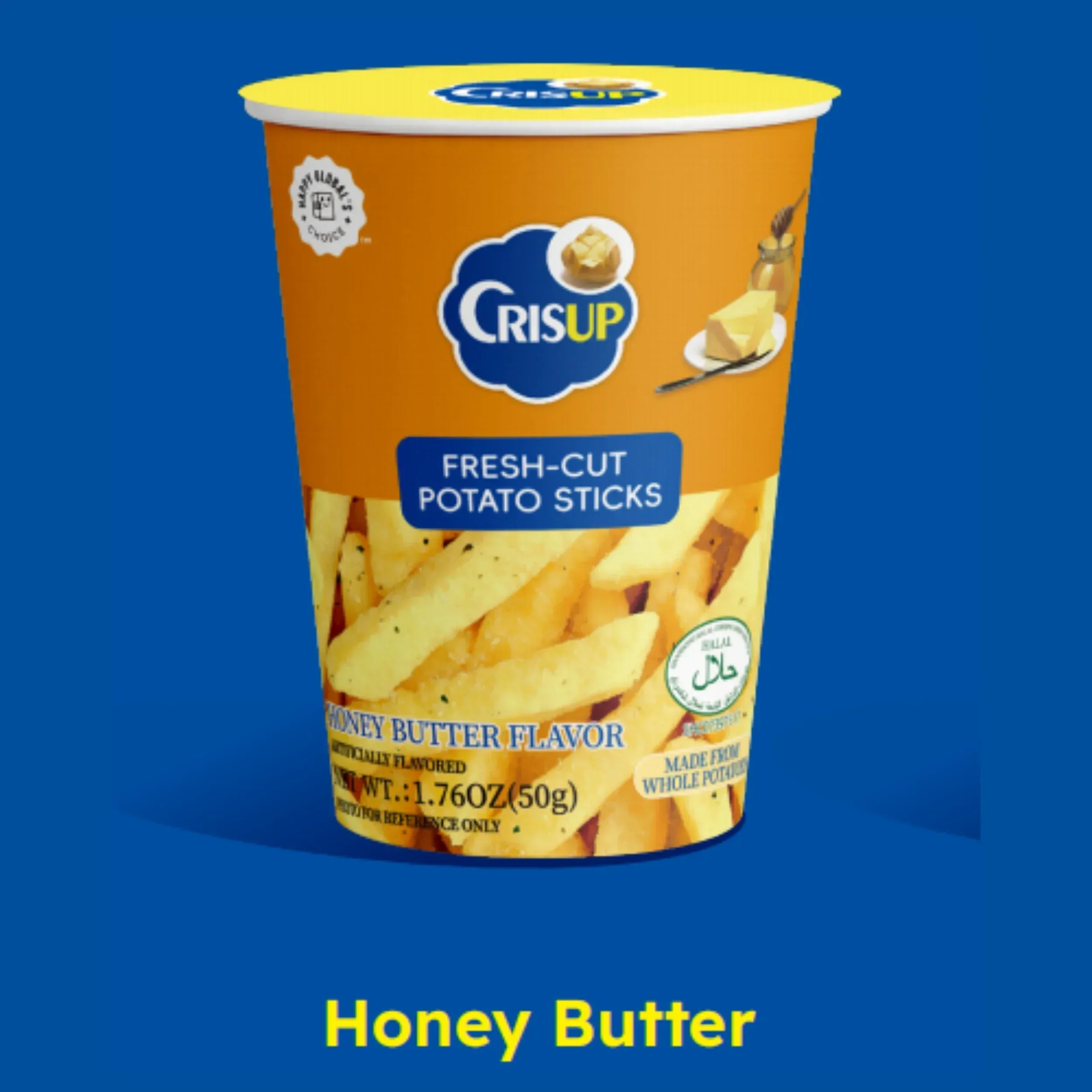 Crisup Fresh Cut Potato Sticks Cups (6 Flavors) - Image 3
