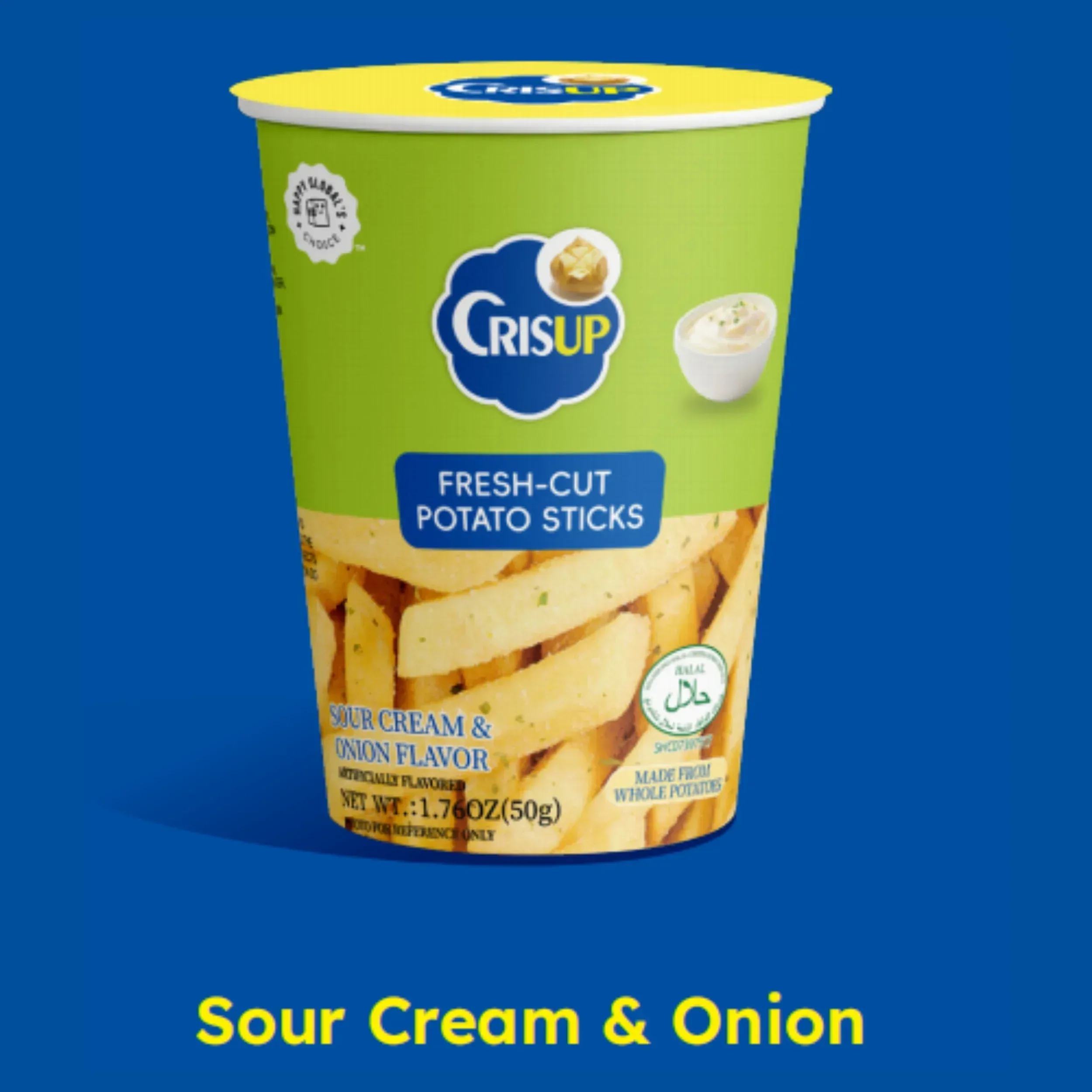 Crisup Fresh Cut Potato Sticks Cups (6 Flavors) - Image 7