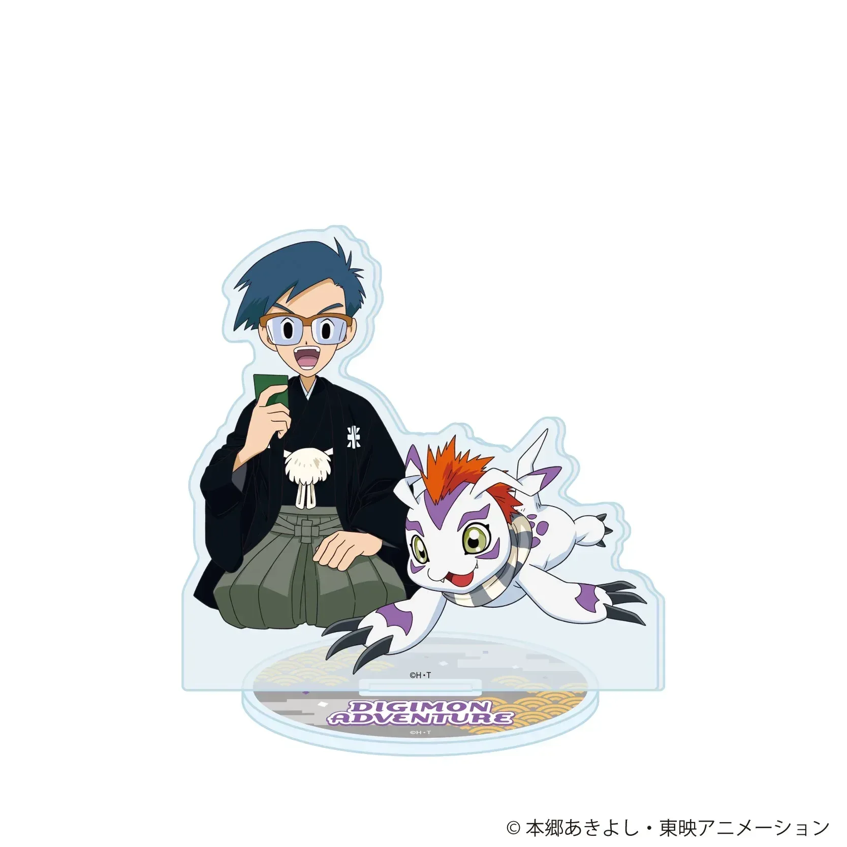 Digimon Adventure New Year's Ver. Original Illustration Acrylic Stand - Image 3