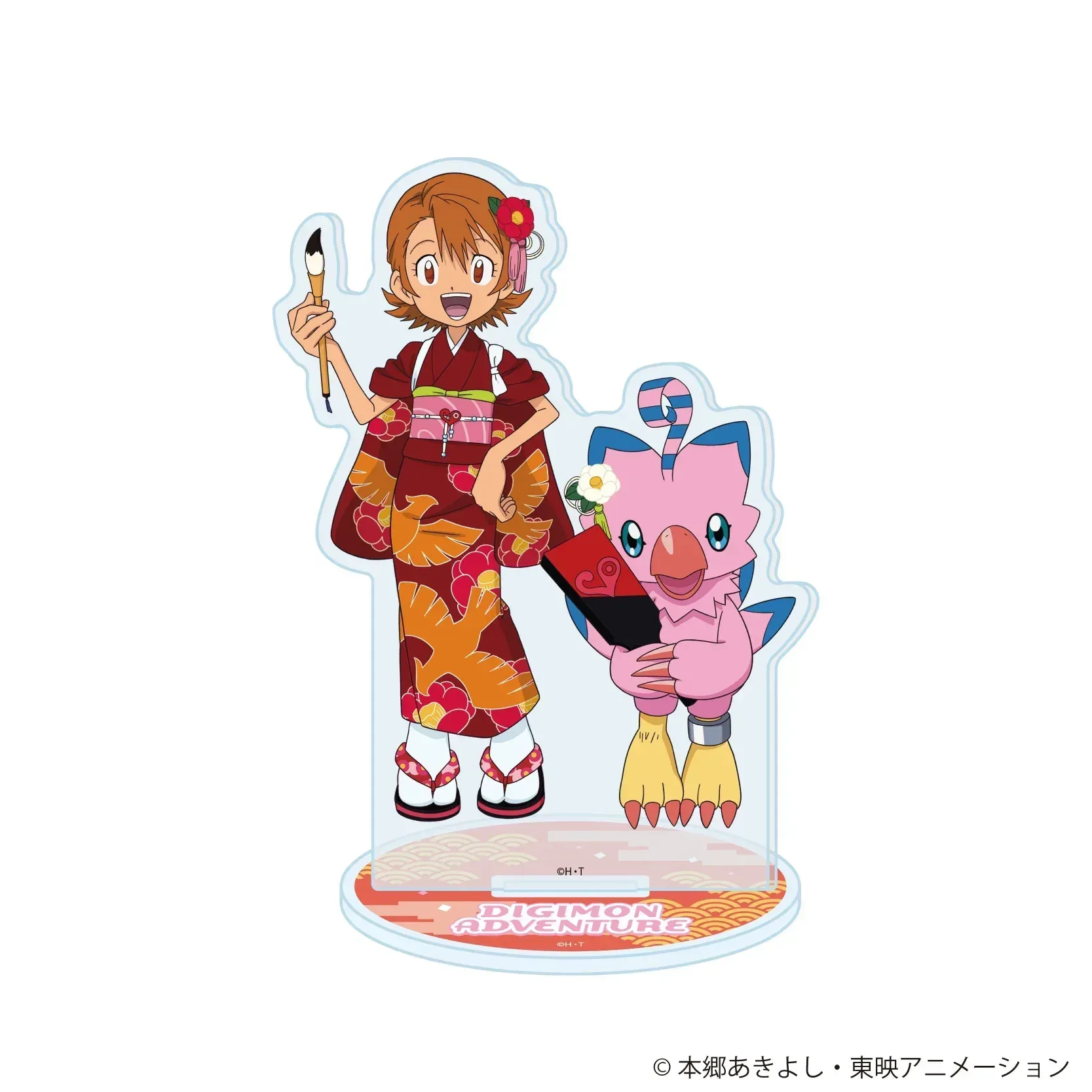 Digimon Adventure New Year's Ver. Original Illustration Acrylic Stand - Image 4