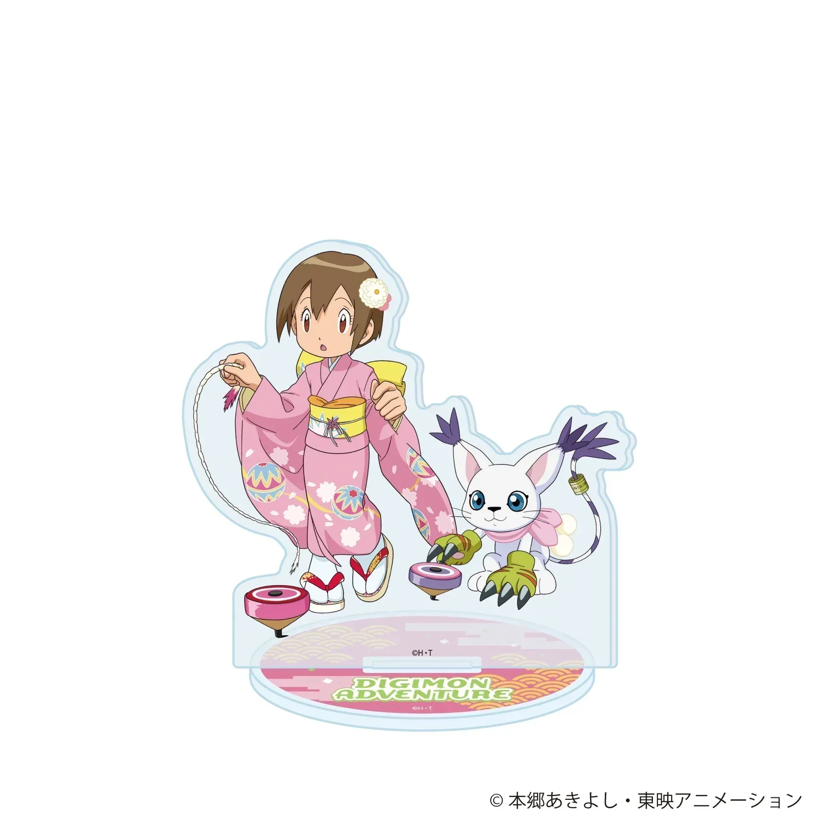 Digimon Adventure New Year's Ver. Original Illustration Acrylic Stand - Image 6