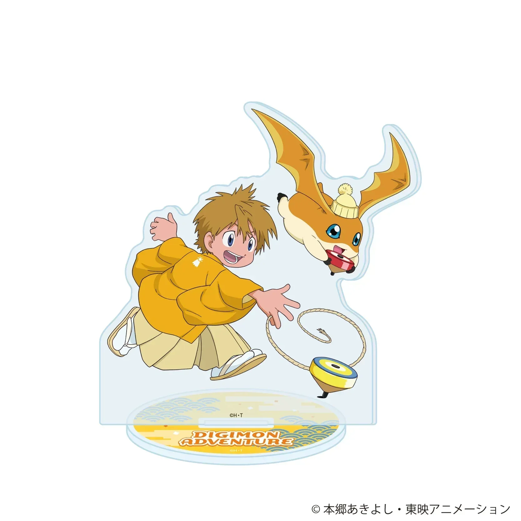 Digimon Adventure New Year's Ver. Original Illustration Acrylic Stand - Image 7