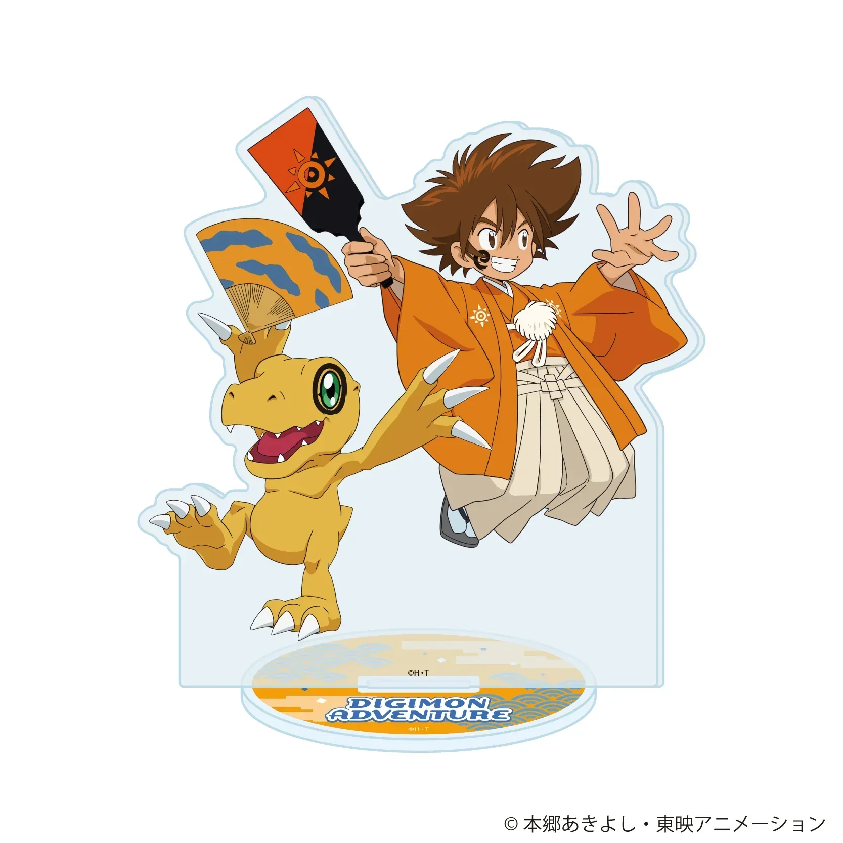 Digimon Adventure New Year's Ver. Original Illustration Acrylic Stand - Image 9