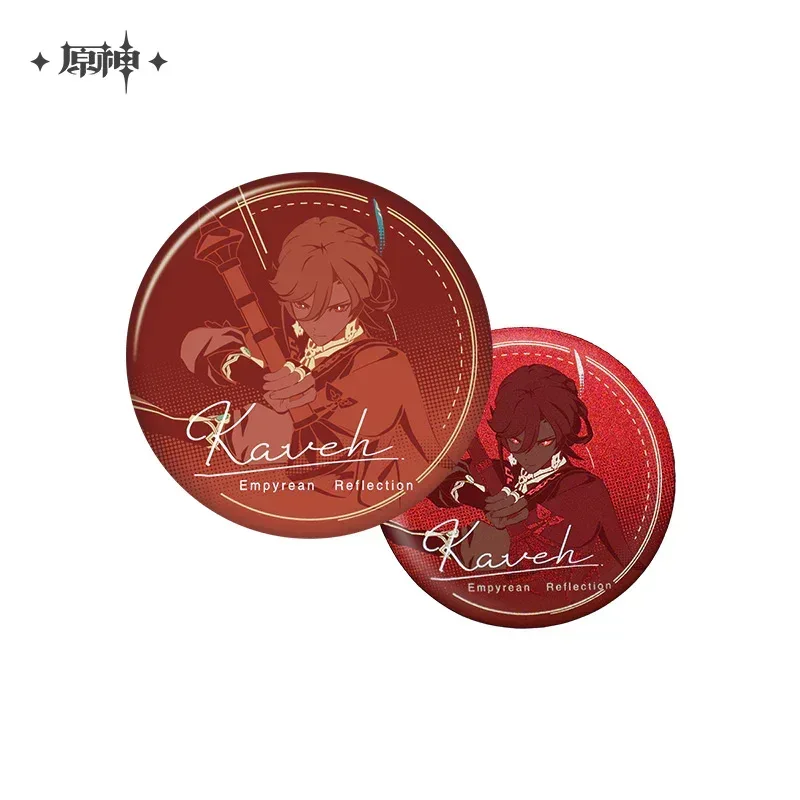 Genshin Imapct Merchandise Series Character Impression Badge Kaveh Ver. (Not For Sale) - Image 2