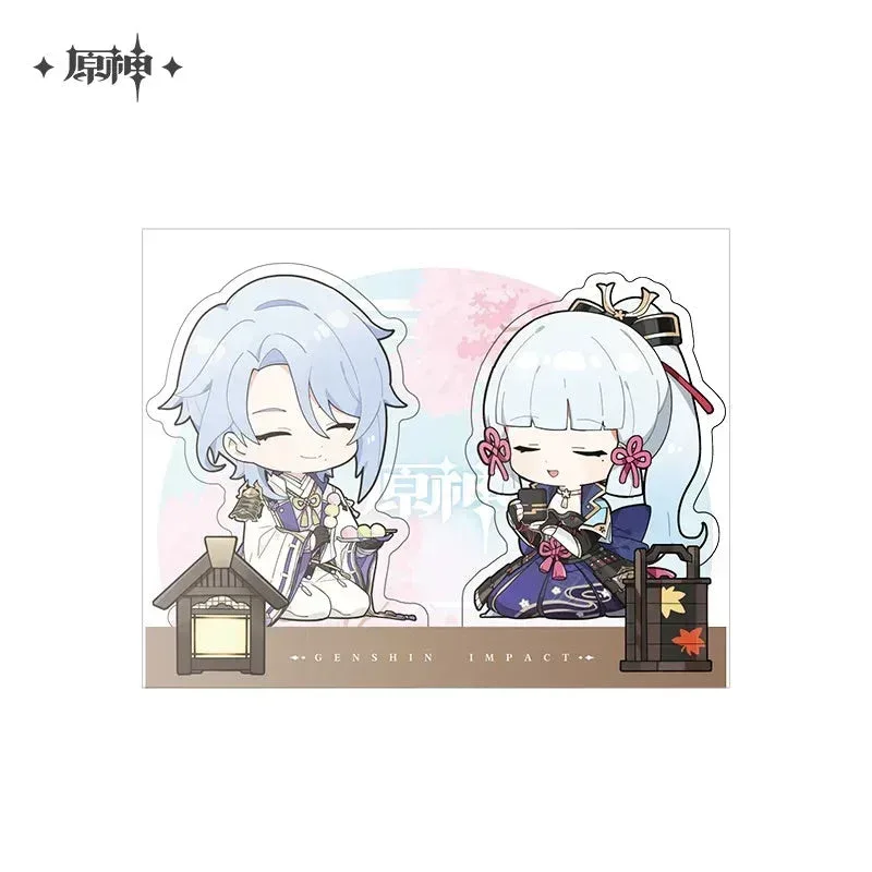 Genshin Impact 2023 Offline Exhibition Series Merch Acrylic Seal Ornaments