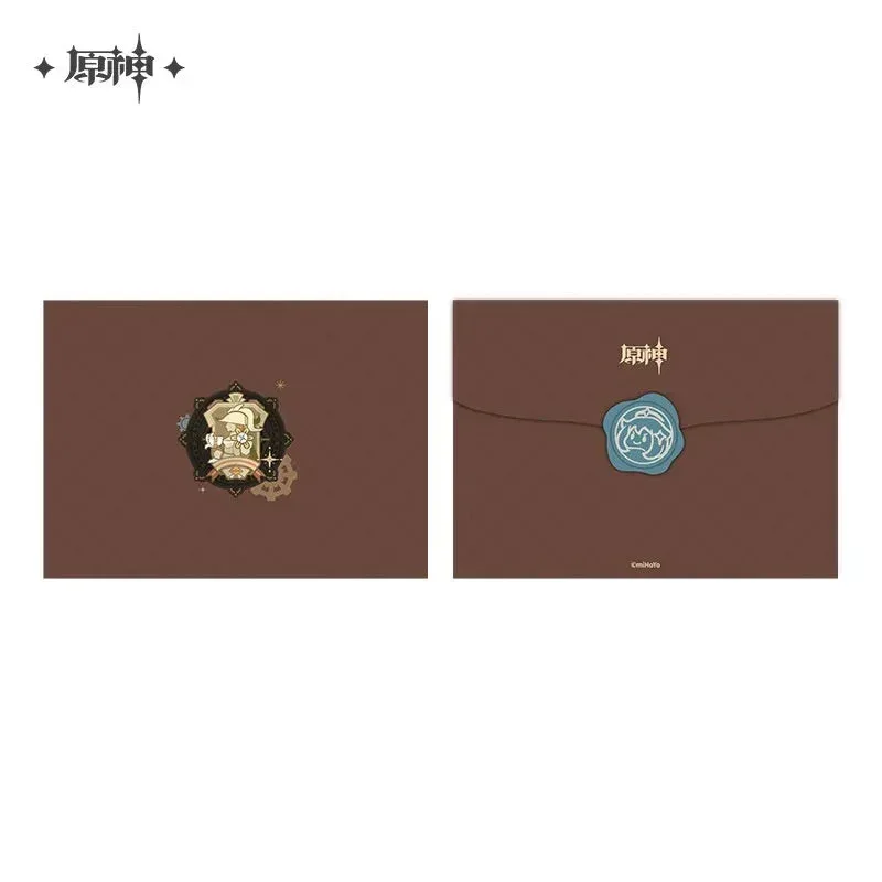 Genshin Impact 2023 Offline Exhibition Series Merch Negative Card Envelope Set - Image 2