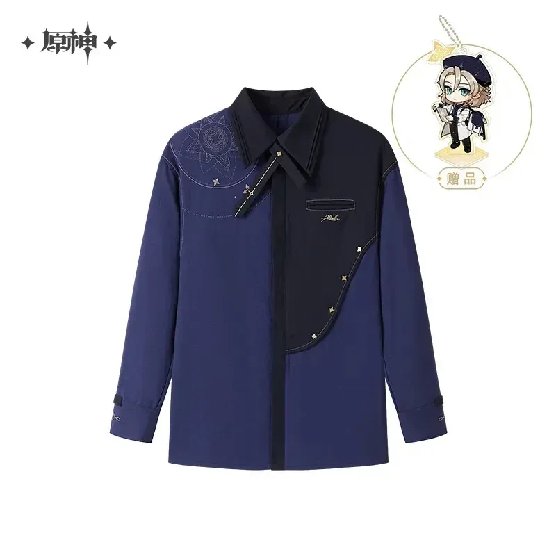 Genshin Impact Albedo Theme Impression Series Casual Shirt - Image 17