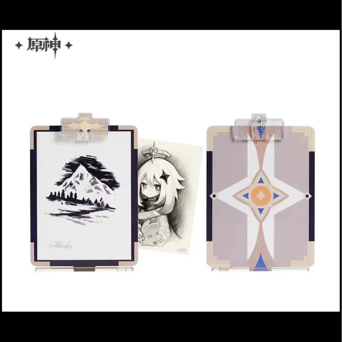 Genshin Impact Albedo Theme Impression Series Paimon Drawing Acrylic Stand (Not For Sale)