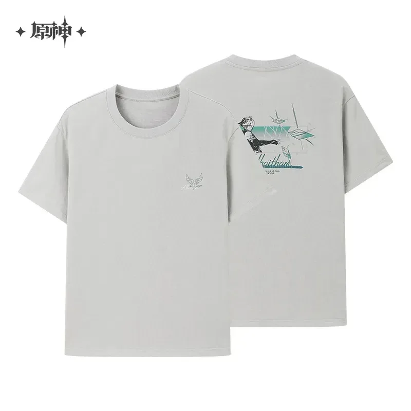 Genshin Impact Alhaitham Impression Theme Series T-shirt - Image 17