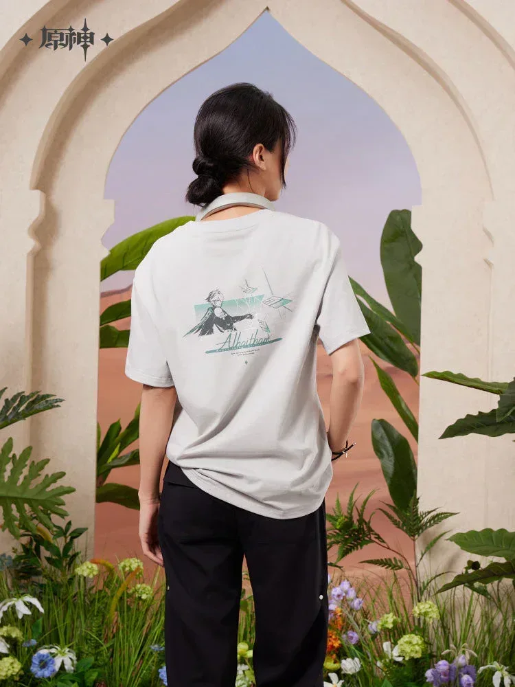 Genshin Impact Alhaitham Impression Theme Series T-shirt - Image 3
