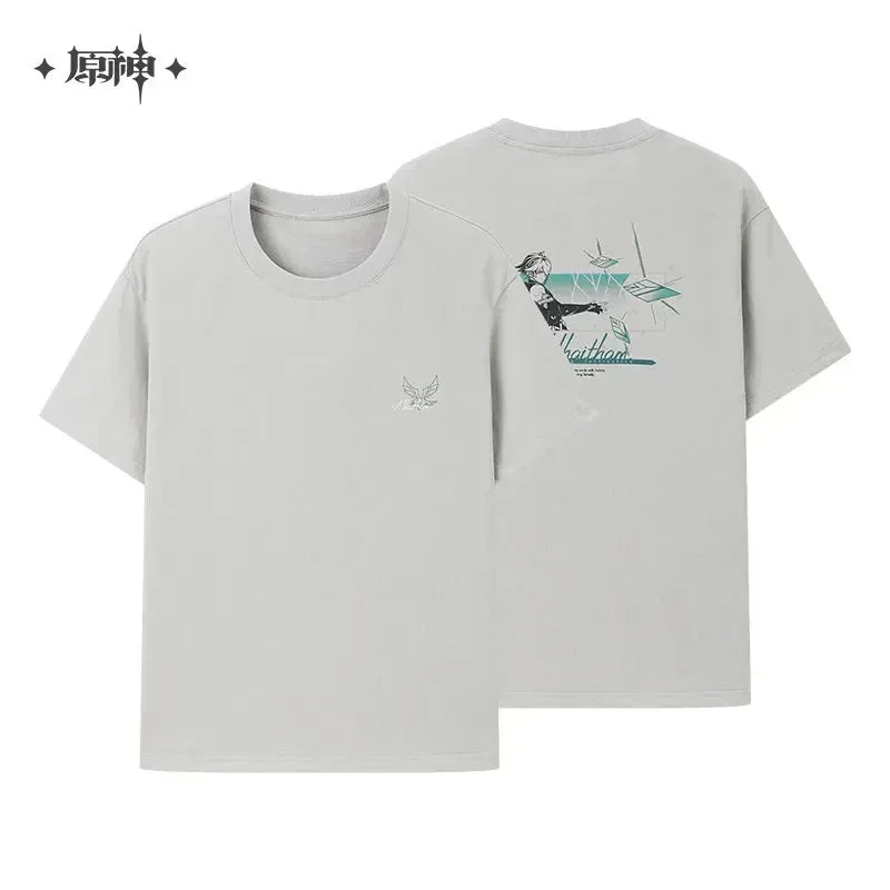 Genshin Impact Alhaitham Impression Theme Series T-shirt - Image 7