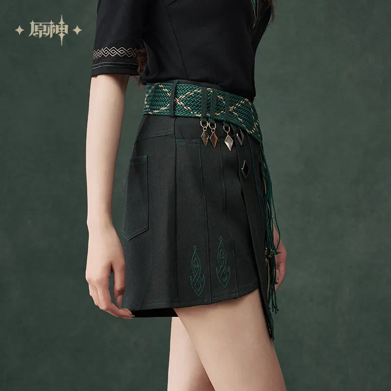 Genshin Impact Alhaitham Theme Impression Series Short Skort - Image 3