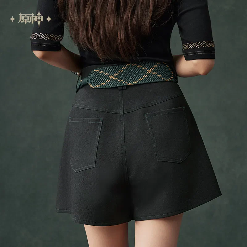 Genshin Impact Alhaitham Theme Impression Series Short Skort - Image 4
