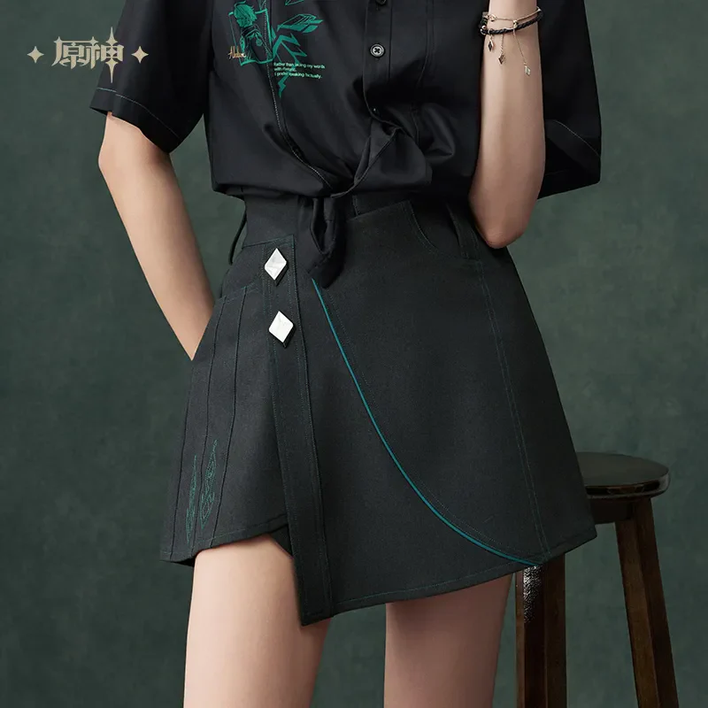 Genshin Impact Alhaitham Theme Impression Series Short Skort - Image 5