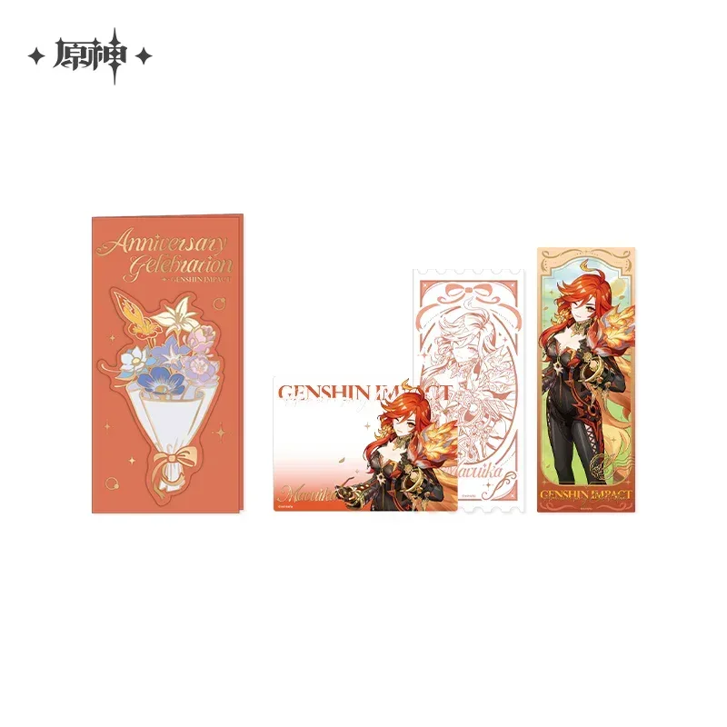 Genshin Impact Anniversary Celebration Series Commemorative Ticket Set - Image 4