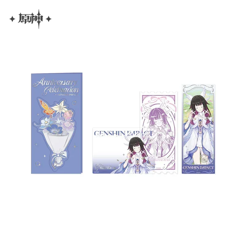 Genshin Impact Anniversary Celebration Series Commemorative Ticket Set - Image 6