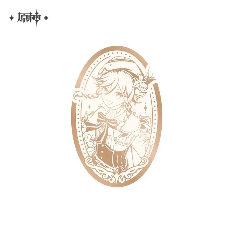 Genshin Impact Anniversary Celebration Series Mirrored Badge - Image 2
