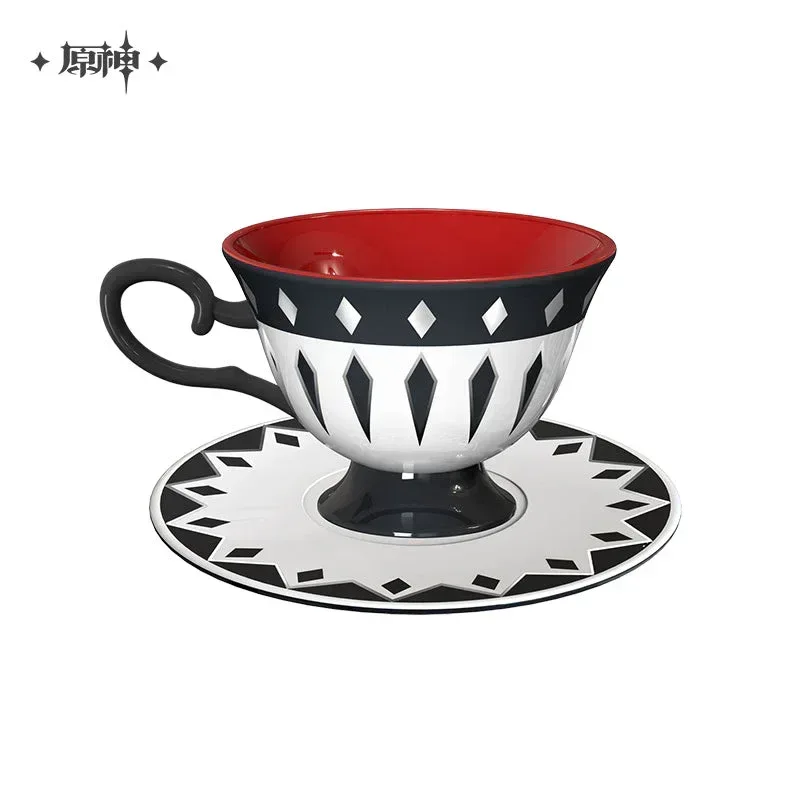 Genshin Impact Arlecchino Impression Afternoon Tea Cup And Saucer Set - Image 3