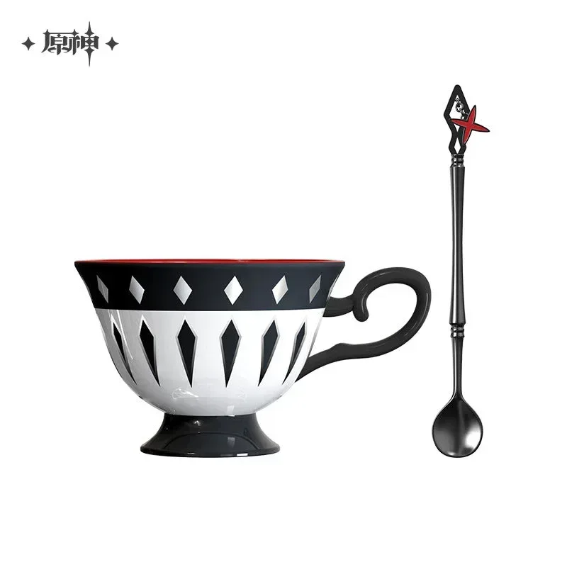 Genshin Impact Arlecchino Impression Afternoon Tea Cup And Saucer Set - Image 5