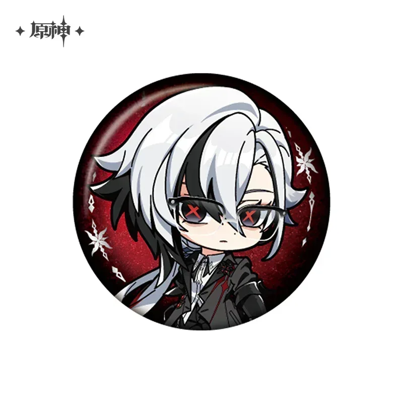 Genshin Impact Arlecchino Theme Impression Series Badge (Not For Sale)