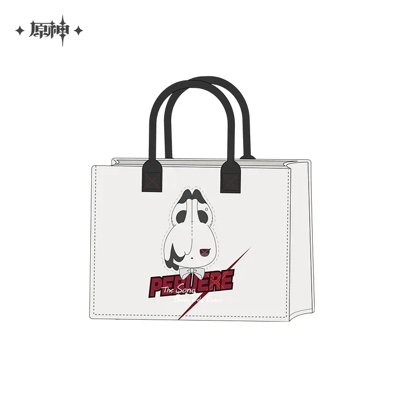 Genshin Impact Arlecchino Theme Impression Series Felt Shopping Bag (Not For Sale)
