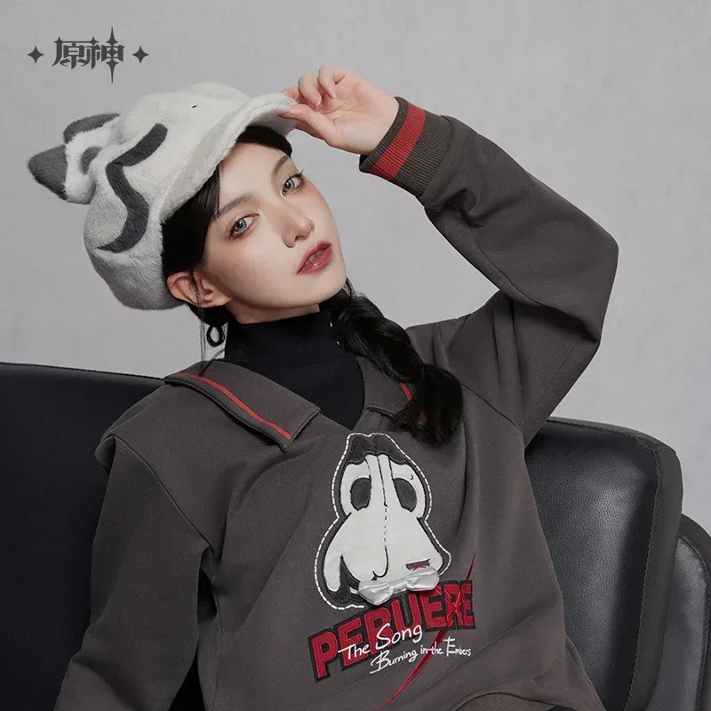 Genshin Impact Arlecchino Theme Impression Series Plush Beret - Image 2