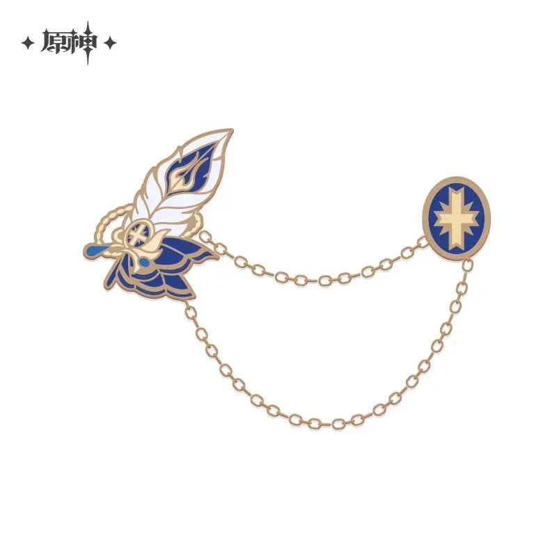 Genshin Impact Artifacts Metal Brooch Noblesse Oblige - Image 6