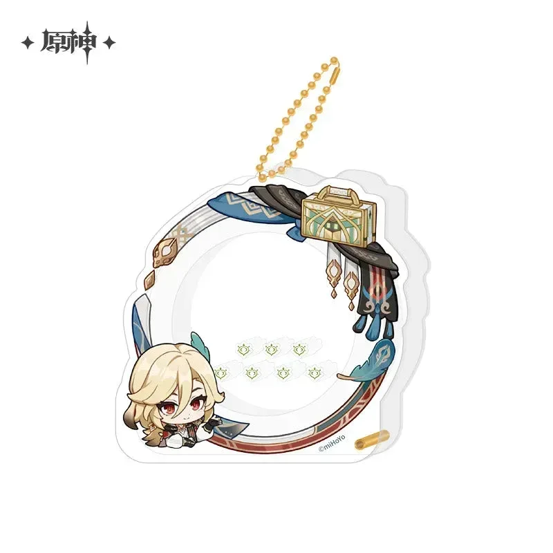 Genshin Impact Avatar Frame Series Badge Display Acrylic Storage Case - Image 4