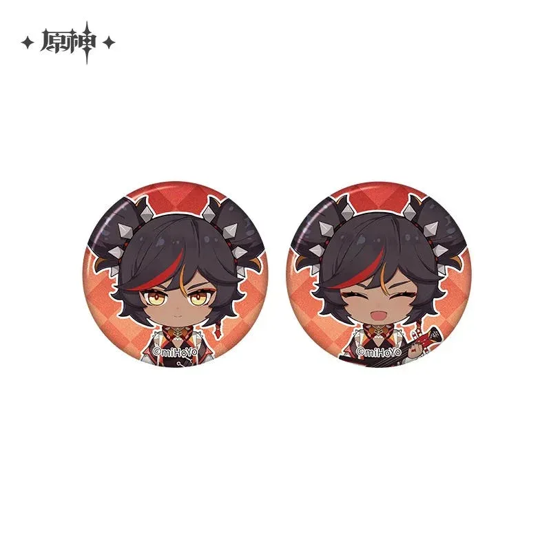 Genshin Impact Capturing the Good Times Series Mini Badge Set - Image 45